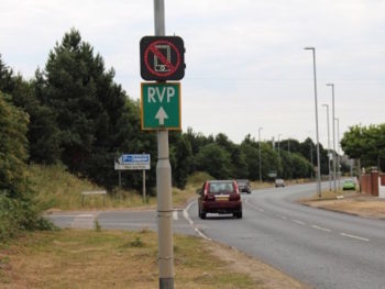 The new system is being used to identify mobile phone use from within a vehicle