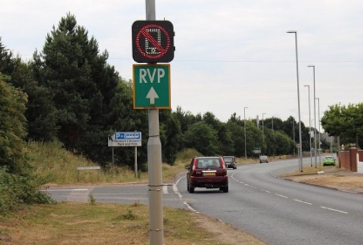 The new system is being used to identify mobile phone use from within a vehicle