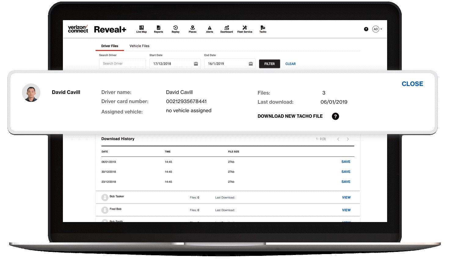 Verizon Connect Digital Tachograph To Help Operators Stay Compliant ...