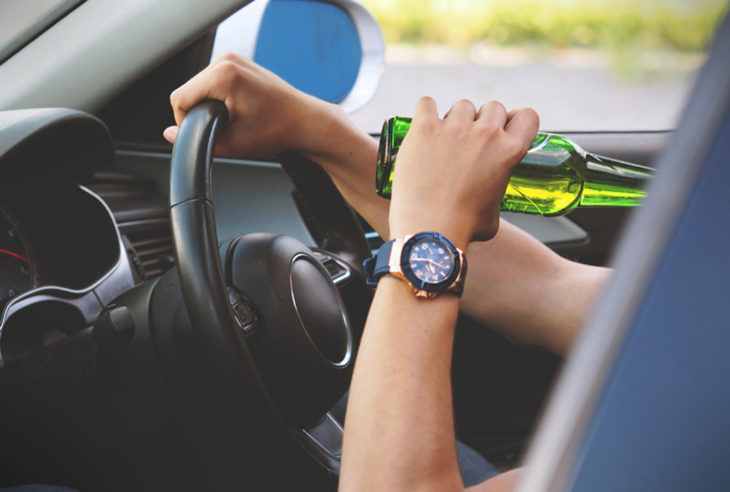 25% felt that driving under the influence of alcohol or drugs was the most reckless offence