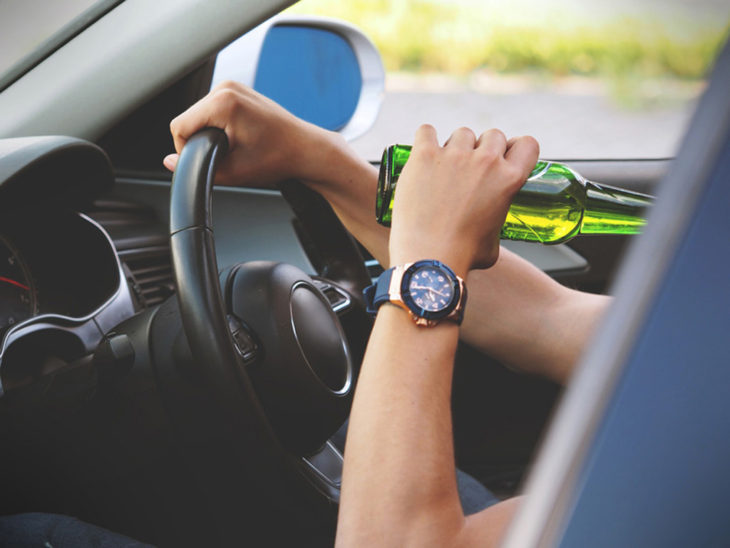 25% felt that driving under the influence of alcohol or drugs was the most reckless offence
