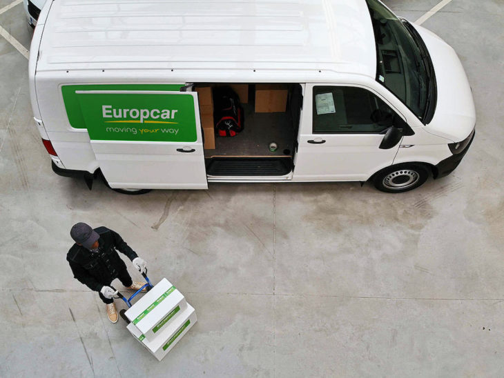 europcar van rental