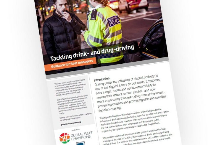 Drink- and drug-driving are on the rise and need to be tackled in fleets, says new Global Fleet Champions campaign