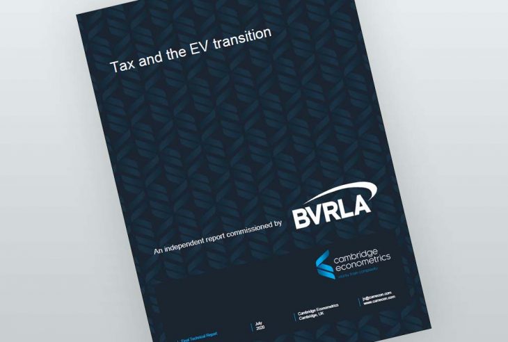 The BVRLA has also published new independent tax modelling from Cambridge Econometrics